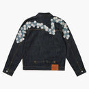 Palác x evisu dice džínové bunda surové