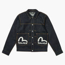 Palác x evisu dice džínové bunda surové