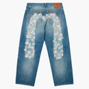 Palace X Evisu Dice Denim Jean Light Wash