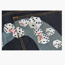 Palace X Evisu Dice denim Jean Raw