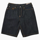 Palace x evisu długie dżinsowe krótkie surowe