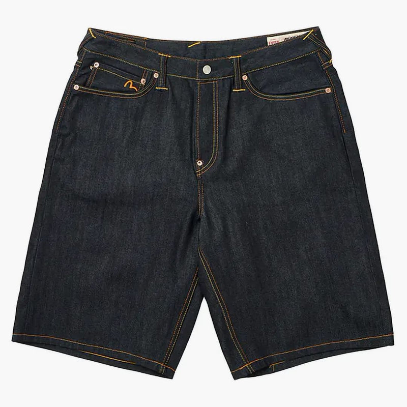 Palace X Evisu Long Denim Short Raw