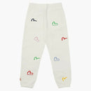 Palace X Evisu Multi Pocket Joggers Egret