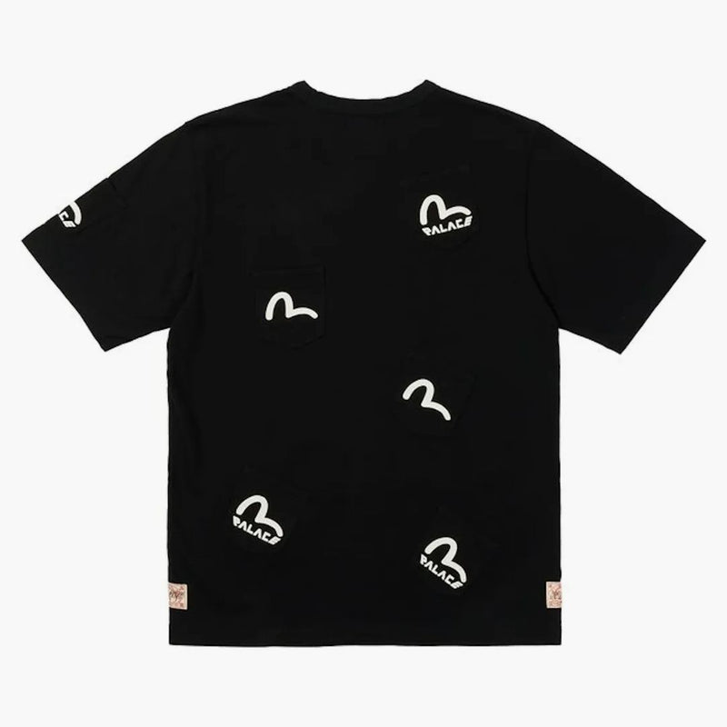 Palace X Evisu Multi Pocket T-shirt Black