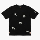 Palác x evisu multi kapesní tričko černé