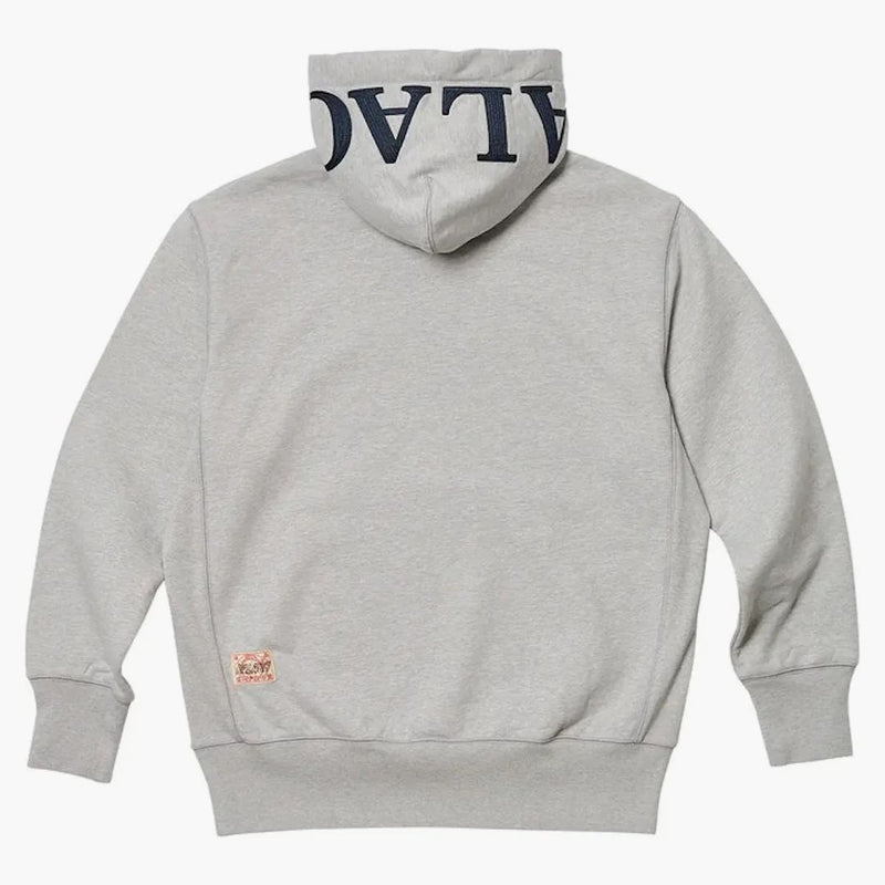 Palace x Evisu Seagull Hood Grey Marl