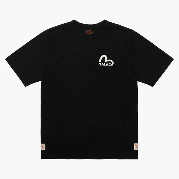 Palacio x camiseta de gaviota evisu negra