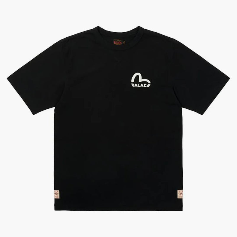 Palacio x camiseta de gaviota evisu negra
