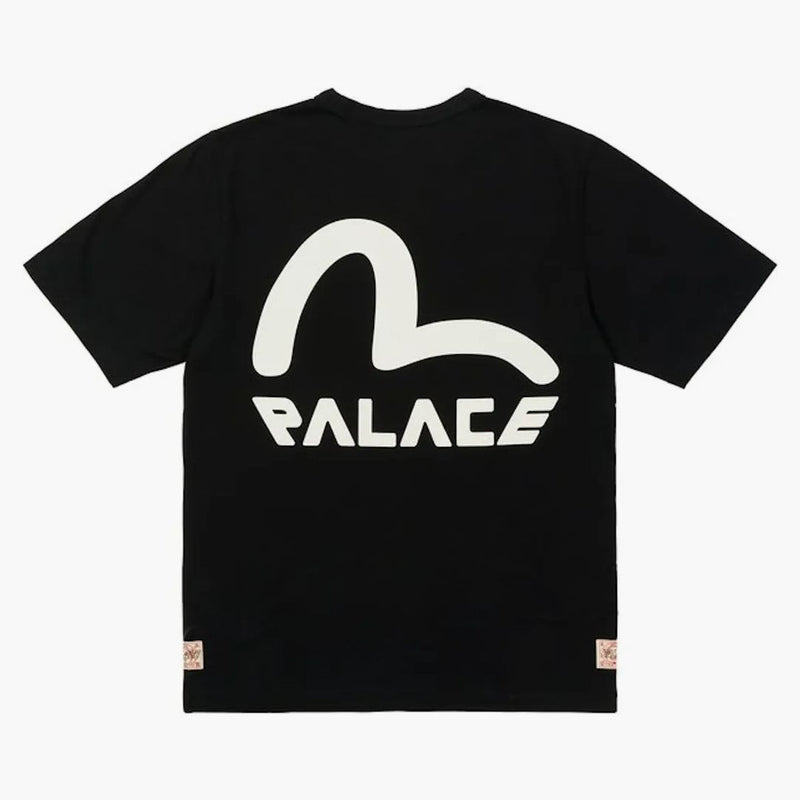 Palacio x camiseta de gaviota evisu negra