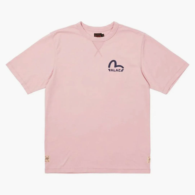T-shirt palazzo x Evisu Seagull Nettare rosa
