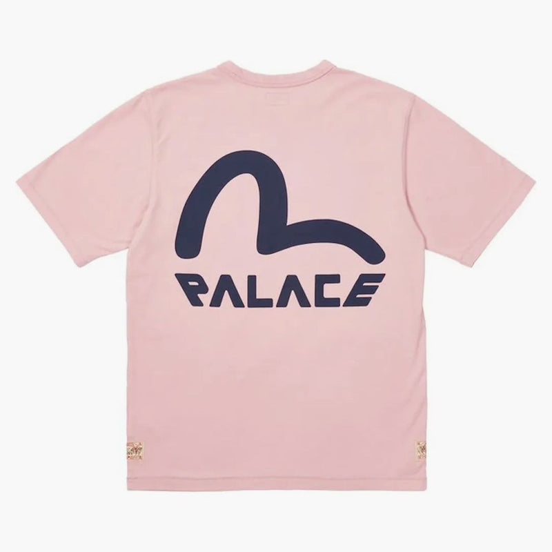 T-shirt palazzo x Evisu Seagull Nettare rosa