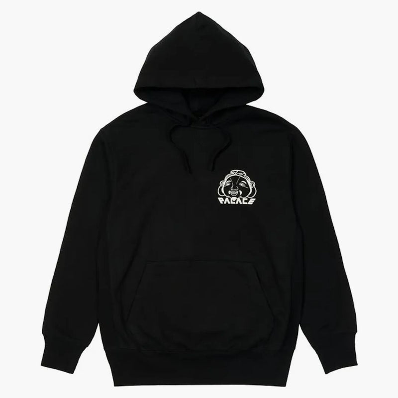 Palace X Evisu Tri-Godhead Hood Black