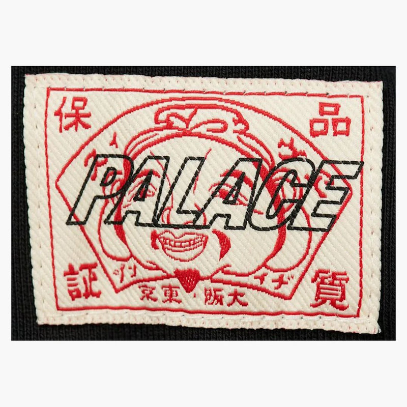 Palace X Evisu Tri-Godhead Hood Black