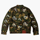 Palace X Evisu Type One Denim Jacket Camo