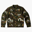 Palace X Evisu Type One Denim Jacket Camo