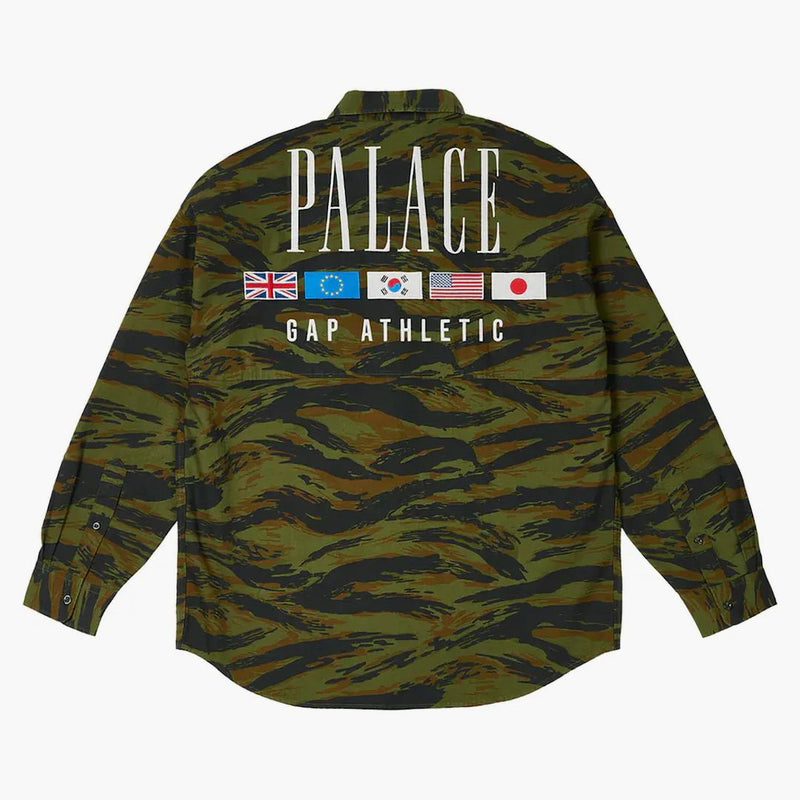 Palace X Gap Drop Shoulder Oxford Shirt Camo