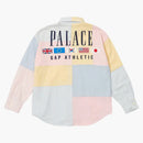 Palace X Gap Kids Shoulder Drop Oxford Shirt Multi