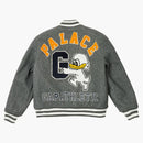 Palace X Gap Kids Varsity Jacket Gray