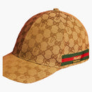 Palace X Gucci GG-P Canvas Baseball har beige