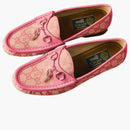 Palace X Gucci GG-P Canvas Horsebit P Charm Loafers Pale Pink