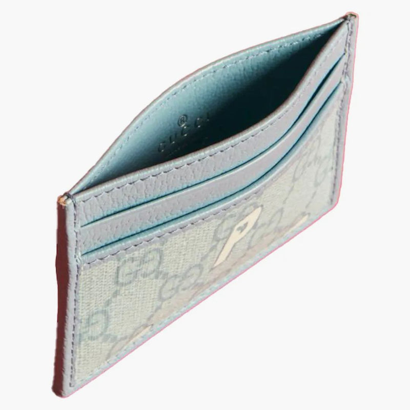 Palace x Gucci GG-P Supreme Card Case Pale Blue