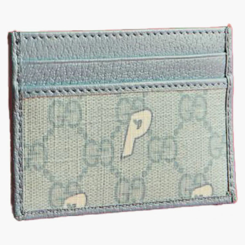 Palace x Gucci GG-P Supreme Card Case Pale Blue