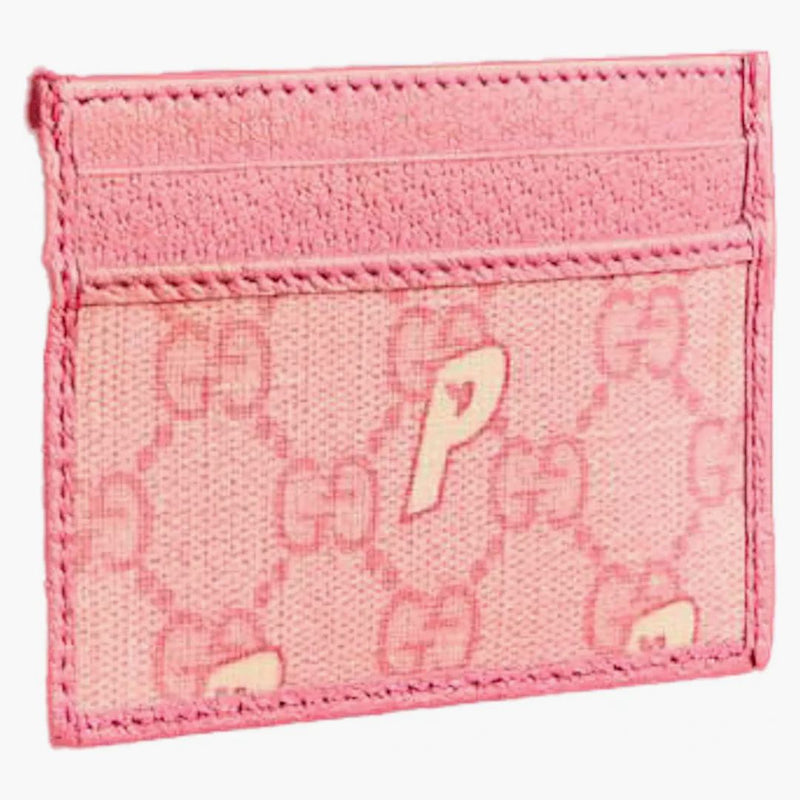 Palace X Gucci GG-P Supreme Card Case Pale Pink