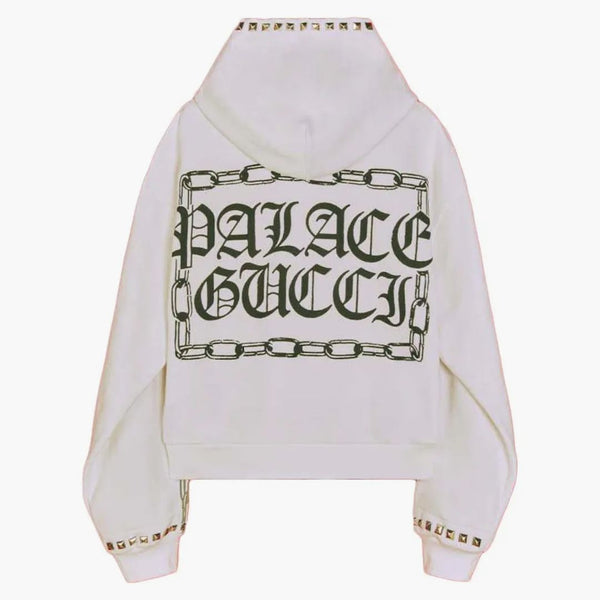Palace x Gucci drukowana bawełniana bluza Jersey Stud