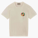 Palace X Gucci Printed Heavy Cotton Jersey T-Shirt White
