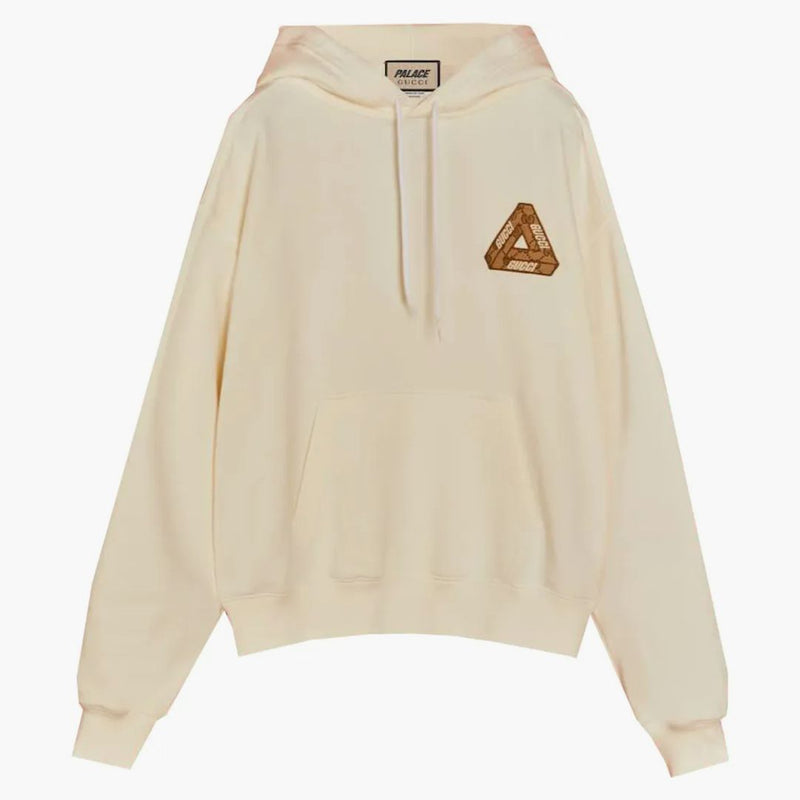 Palace x gucci tri-ferg gg łata z kapturem z kapturem