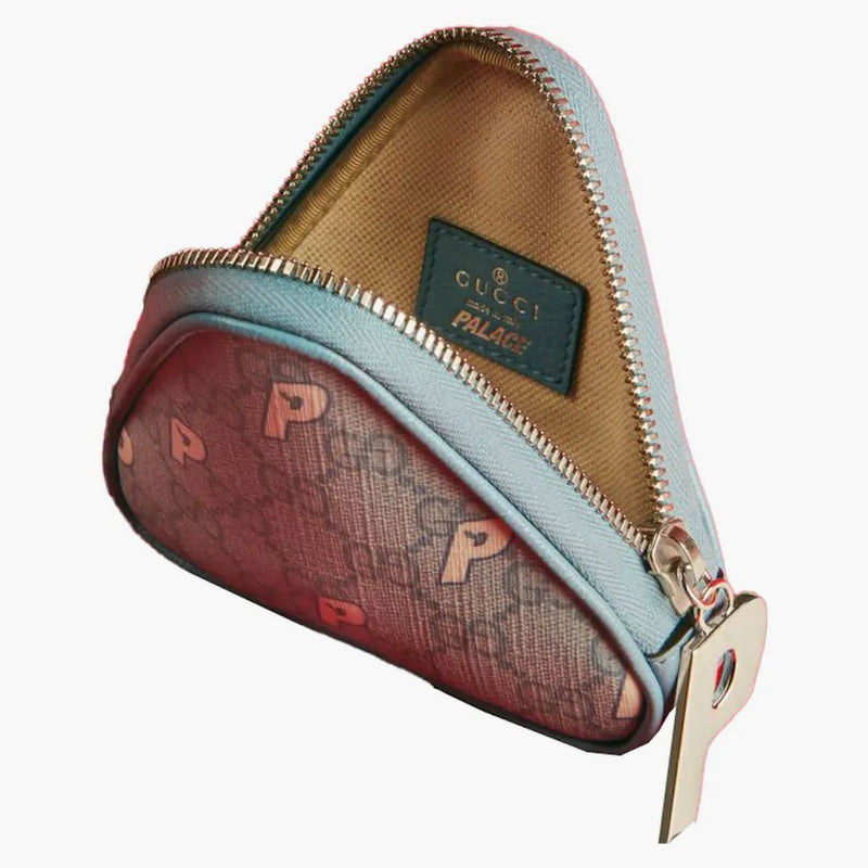 Palác x Gucci Triferg Supreme GG-P Coin Purse bledě modrá