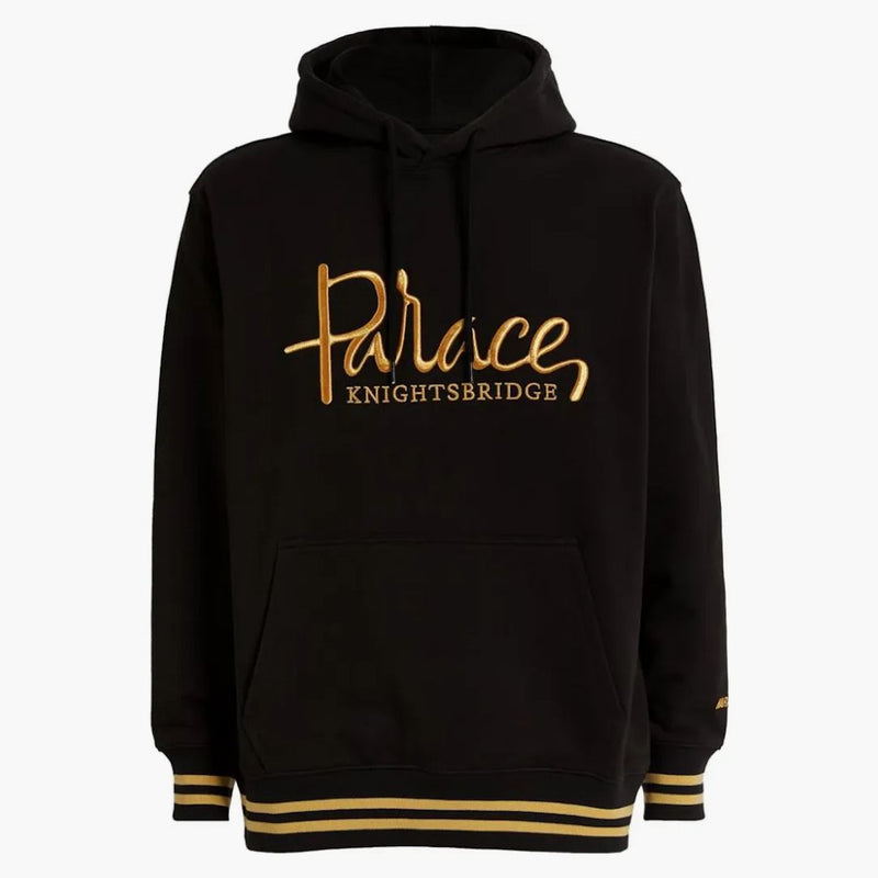 Palace x Harrods haftowane logo bluza bluza czarna