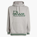 Palace X Harrods Embroidered Logo Hoodie Gray