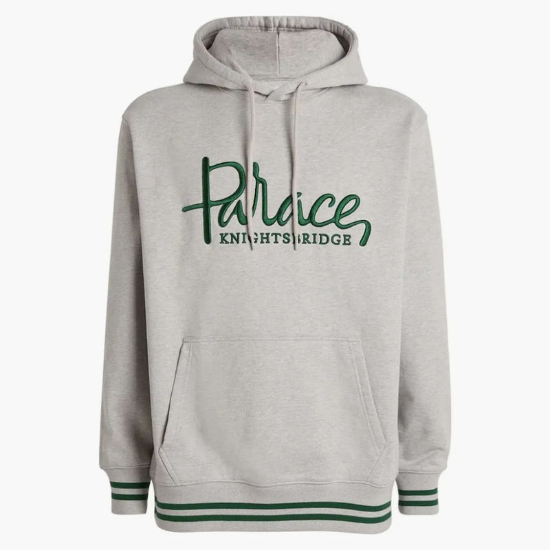 Palác x Harrods Empoidered Logo Hoodie Grey