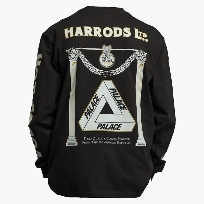 Palace x Harrods L/S Camiseta Negra