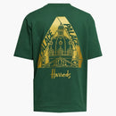 Palace X Harrod's logo T-shirt green