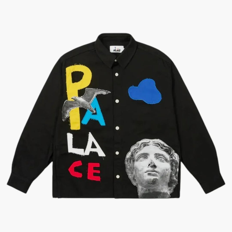 Palác x JCC+ džínové pracovní bundu černá