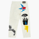 Palace X JCC+ P45 denim Jean White