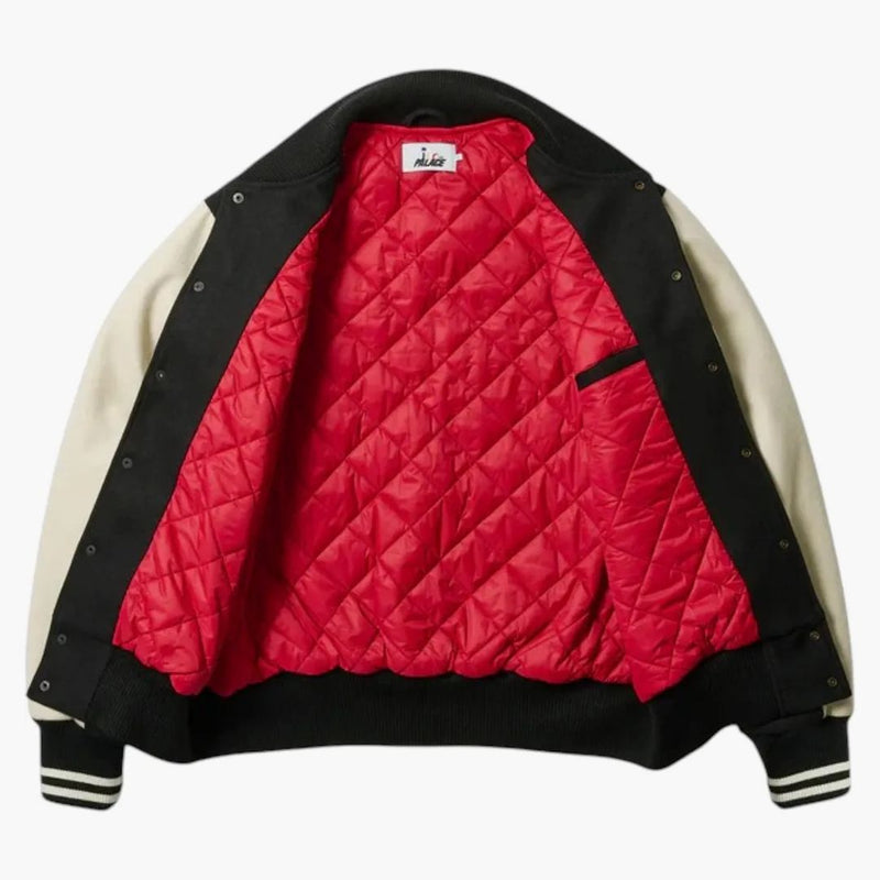 Palace X JCC+ Varsity Jacket Black