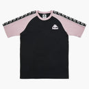 Palace x Kappa Camiseta clásica de Raglan Negro/Pink