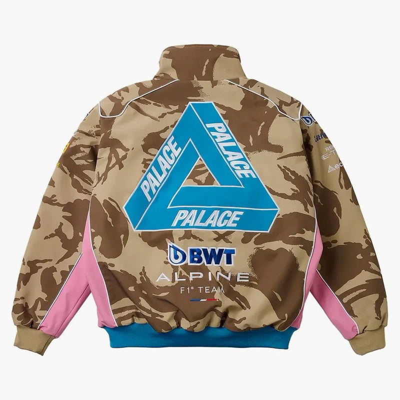 Palác x Kappa pro alpskou pit bunda pouštní camo