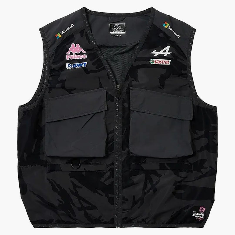 Palace X Kappa For Alpine Pit Vest Bodywarmer Night Desert Camo