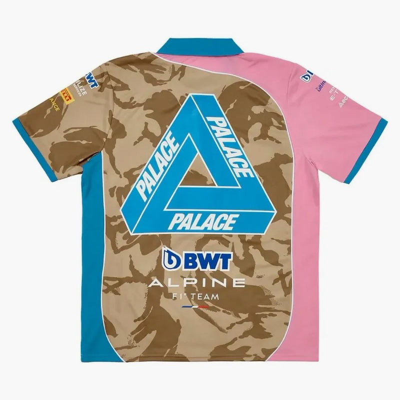 Palác x Kappa pro alpine tech pólo pouštní camo