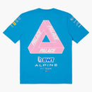 Palace X Kappa For Alpine T-shirt Blue