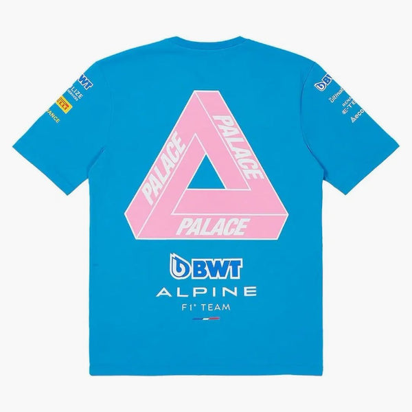 Palace X Kappa For Alpine T-shirt Blue