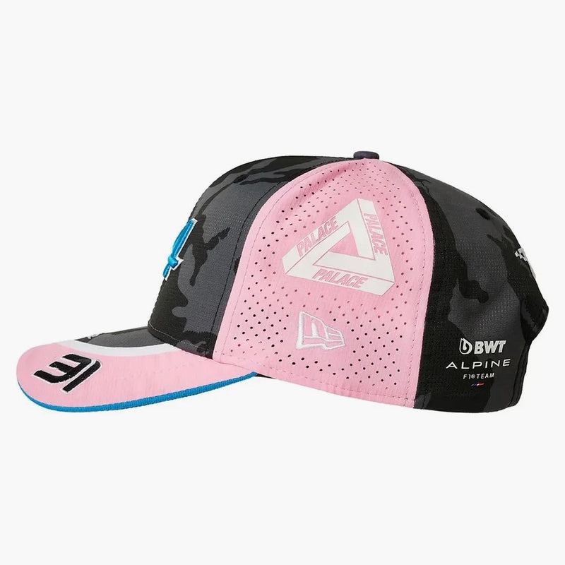 Palace X Kappa New Era For Alpine 9fifty Curved Brim Pit Ocon Cap Night Desert Camo