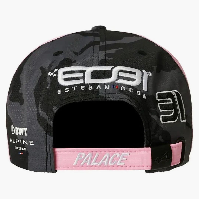 Palace X Kappa New Era For Alpine 9fifty Curved Brim Pit Ocon Cap Night Desert Camo