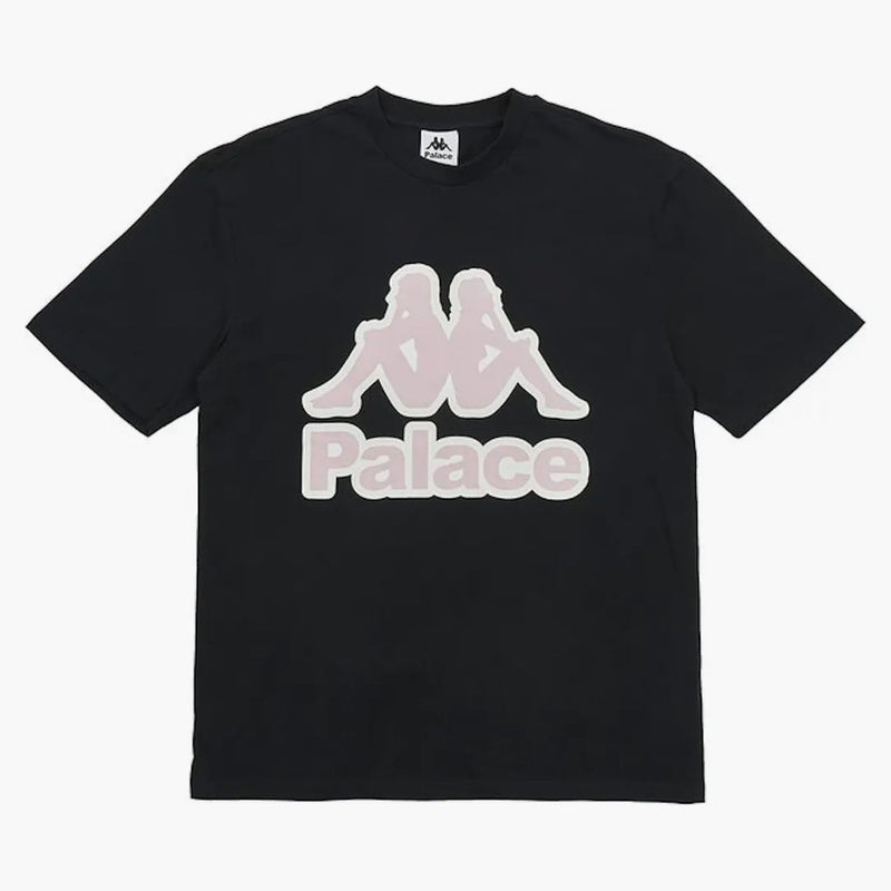 Palazzo x kappa t-shirt nero