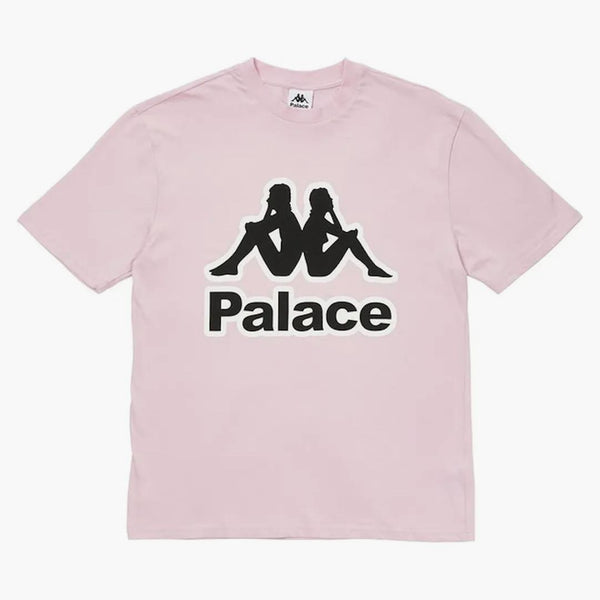 Palats x kappa t-shirt rosa
