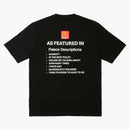 Palace X McDonald's Description I T-Shirt Black